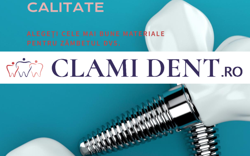 Ce materiale sunt folosite pentru implanturile dentare?