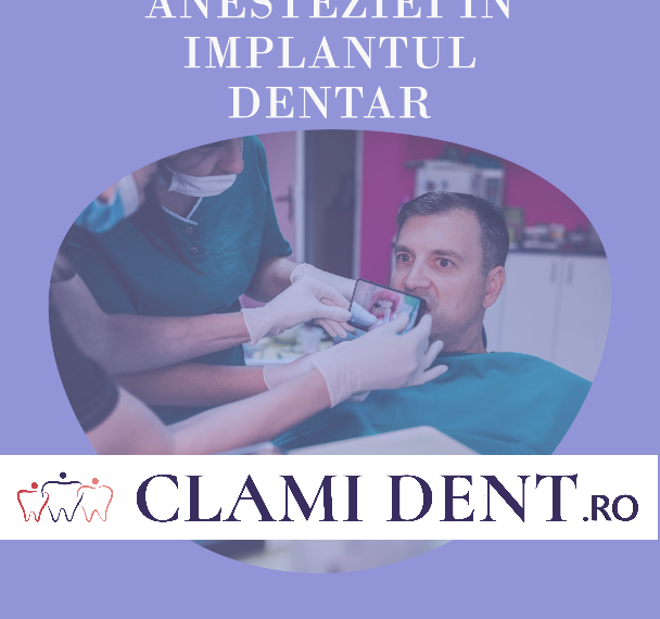 Există riscuri asociate cu anestezia folosită în timpul procedurii de implant dentar?