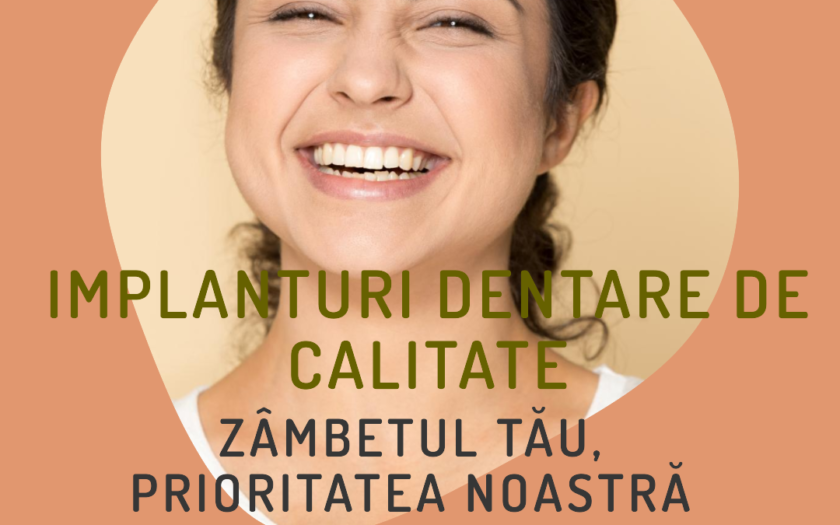 Implanturi Dentare pentru Reconstrucții Estetice: Zâmbet Natural și Armonios la ClamiDent Alba Iulia