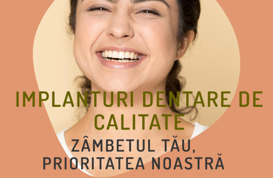 Implanturi Dentare pentru Reconstrucții Estetice: Zâmbet Natural și Armonios la ClamiDent Alba Iulia