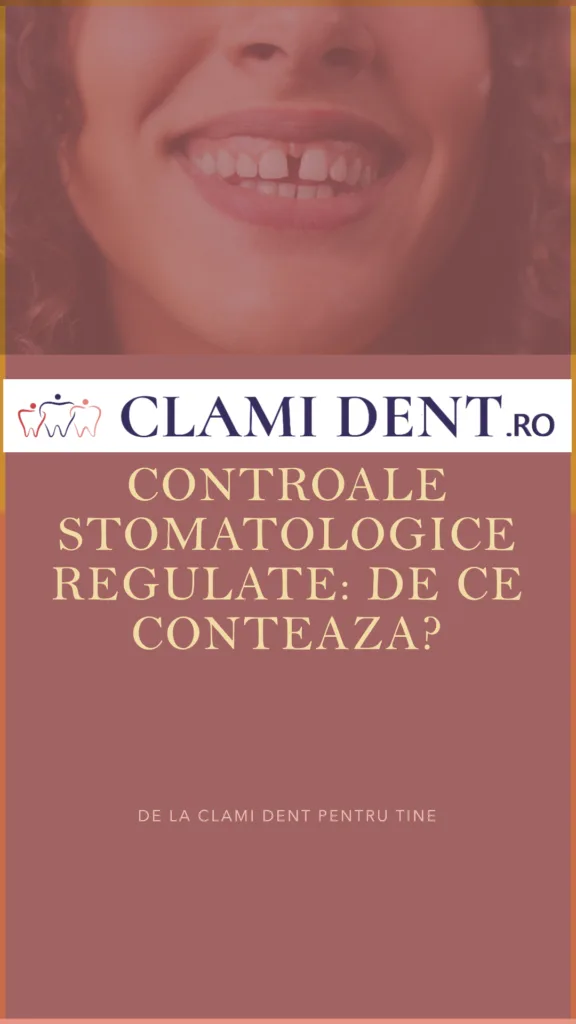 Controale stomatologice regulate de ce contează