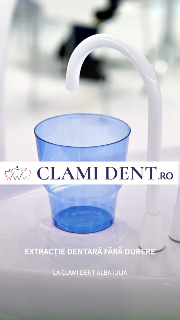 Extracție dentară fără durere la Clami Dent Alba Iulia