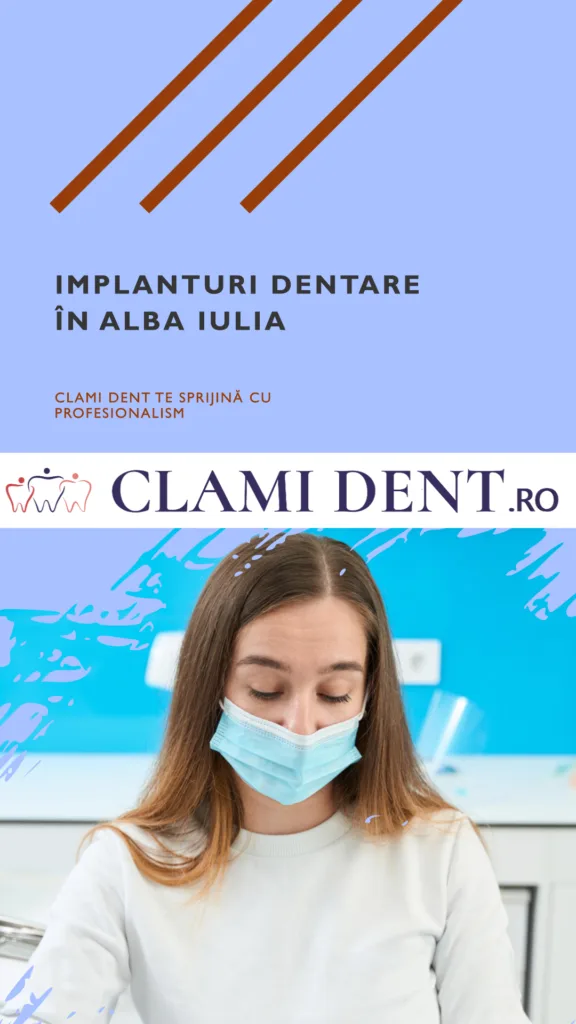 Implante dentare în Alba Iulia Clami Dent te ajută