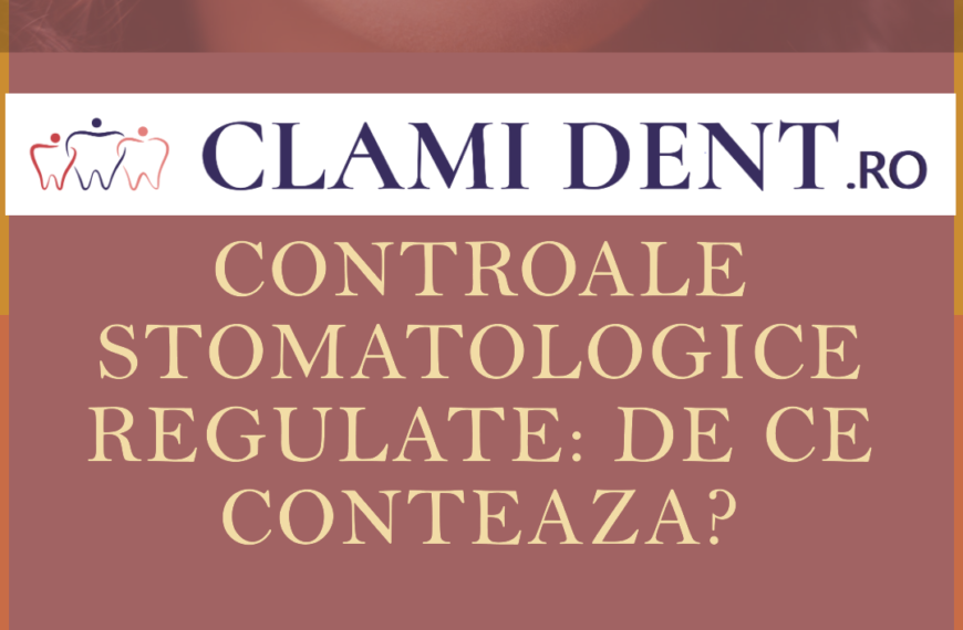 Controale stomatologice regulate de ce contează
