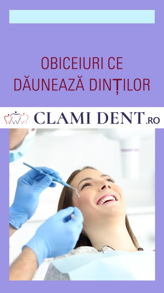 Obiceiuri care afectează sănătatea dinților Alba Iulia