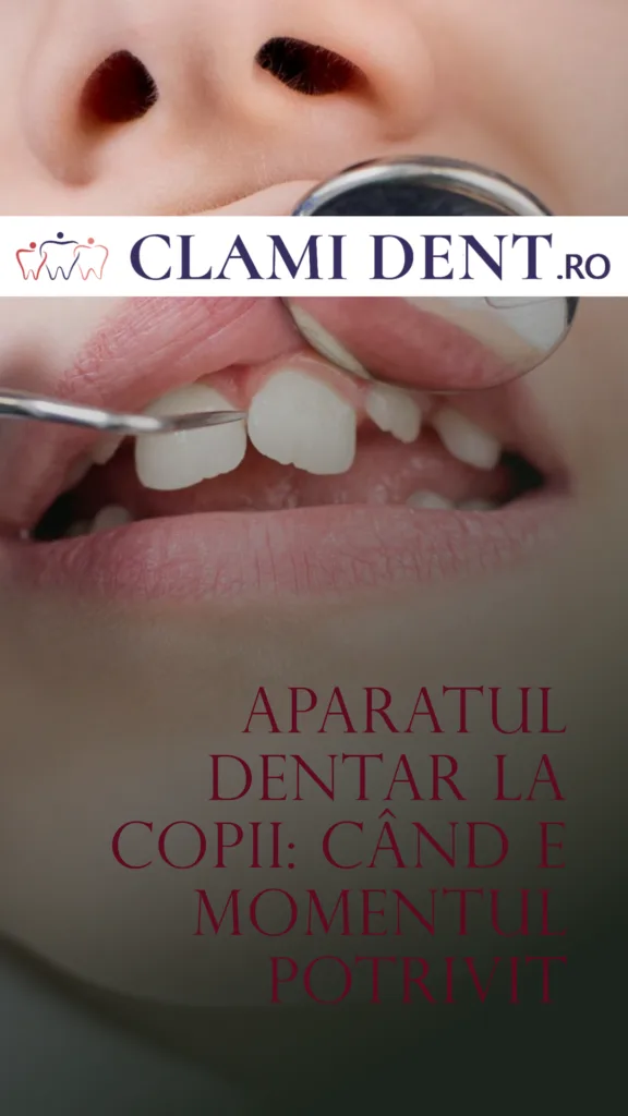 Aparatul dentar la copii când e momentul potrivit alba iulia
