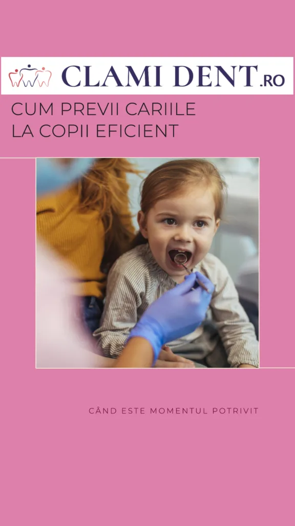 Cum previi cariile la copii eficient