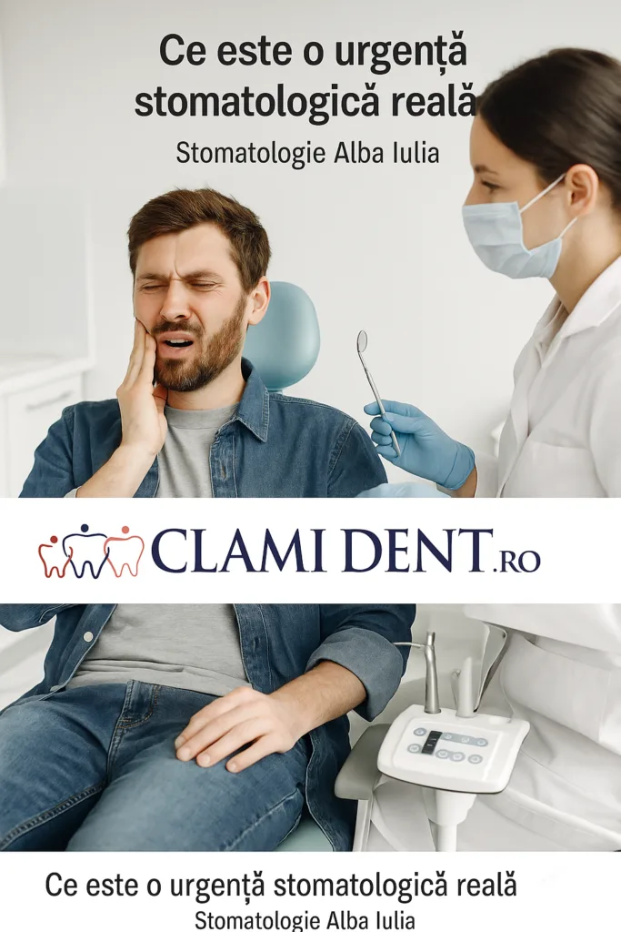 Ce este o urgență stomatologică reală -Stomatologie Alba Iulia