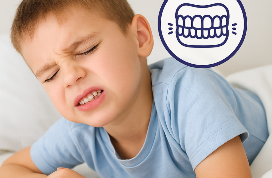 De ce scrâșnesc copiii din dinți noaptea - Stomatologie Alba Iulia