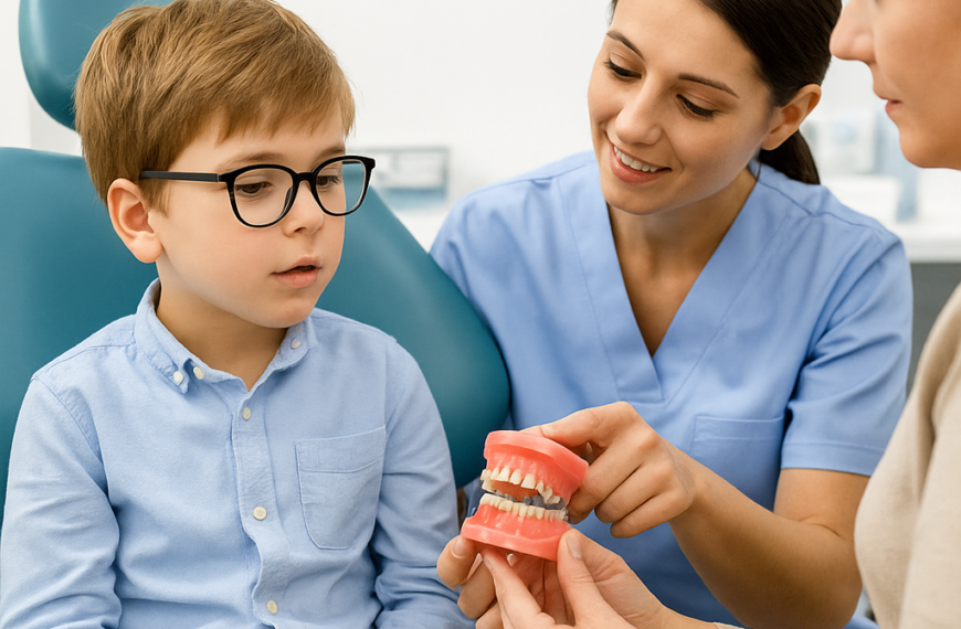 Dinți strâmbi la copii când mergem la ortodont -Stomatologie Alba Iulia