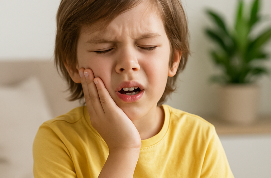 Durerea dentară la copii cauze și soluții Stomatologie Alba Iulia