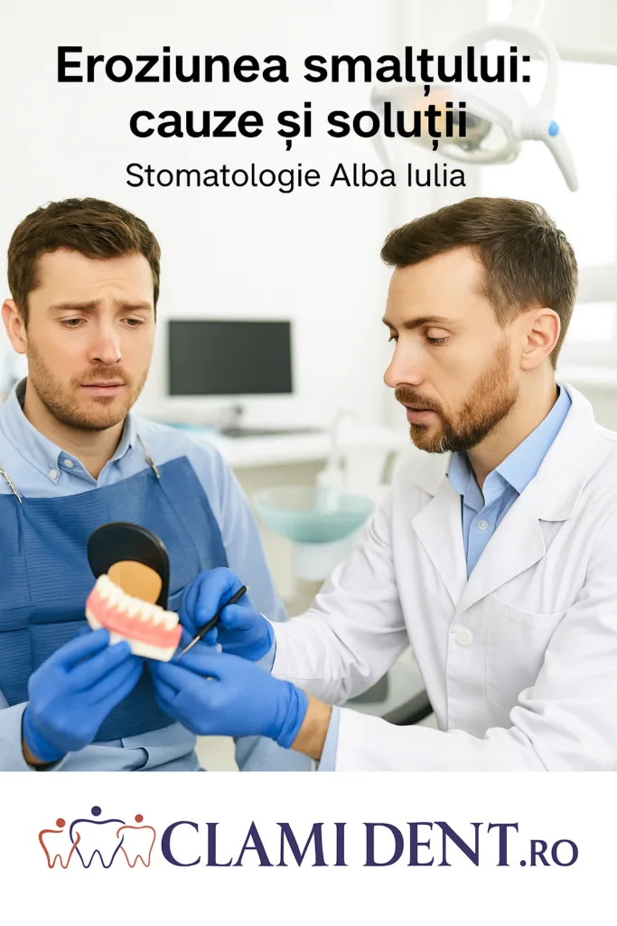 Eroziunea smalțului cauze și soluții - Stomatologie Alba Iulia