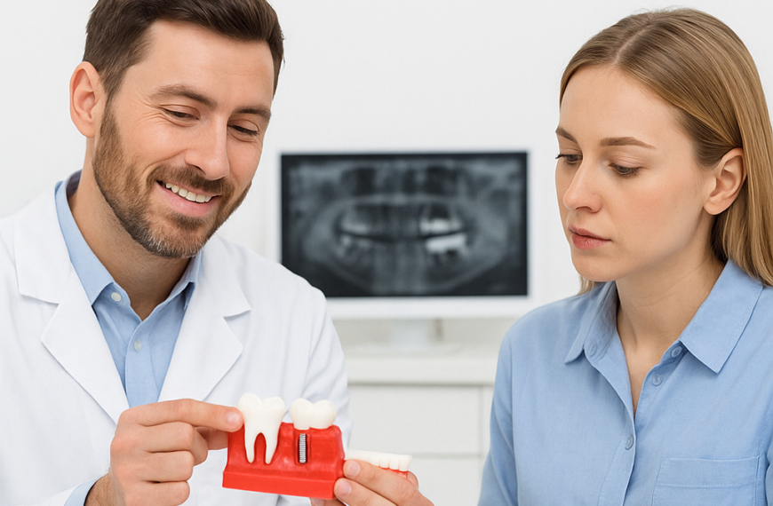 Implant dentar vs. punte ce alegi - Stomatologie Alba Iulia